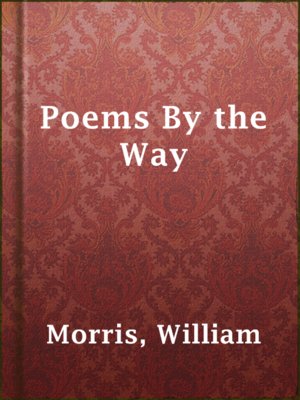 cover image of Poems By the Way